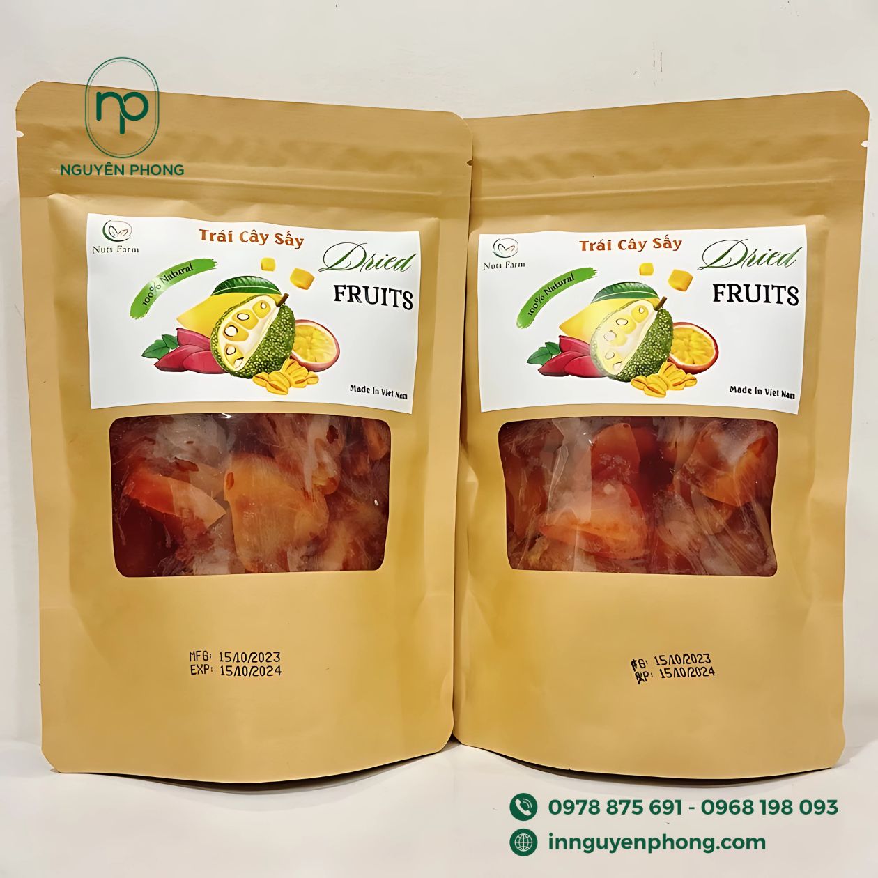 Tem nhãn sản phẩm chanh dây